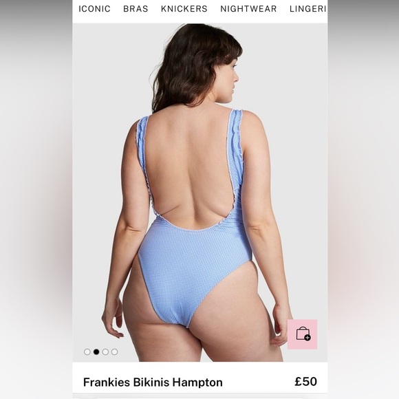 Frankie’s X Victoria’s Secret one piece swimsuit - Picture 2 of 8
